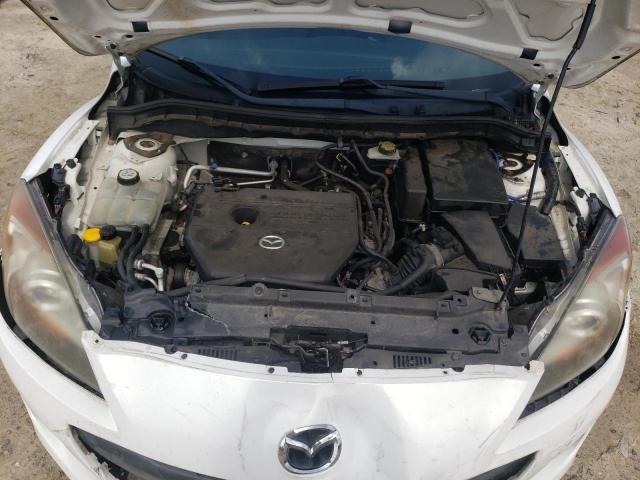JM1BL1VGXC1513251 - 2012 MAZDA 3 I WHITE photo 11