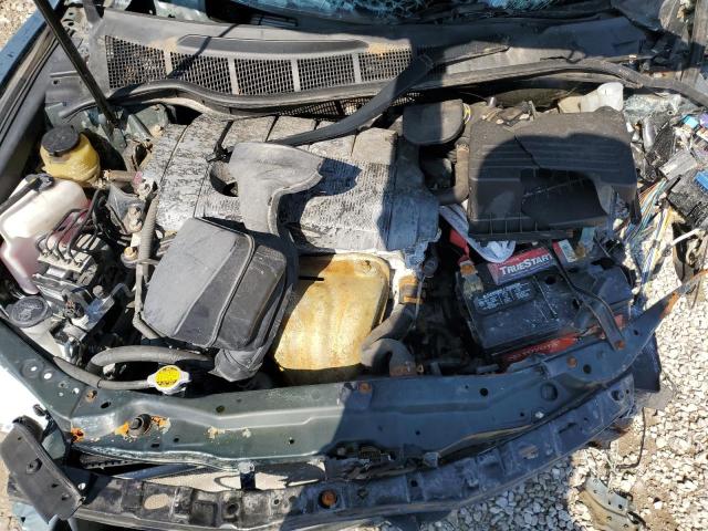 4T4BF3EK2BR121838 - 2011 TOYOTA CAMRY BASE GREEN photo 11