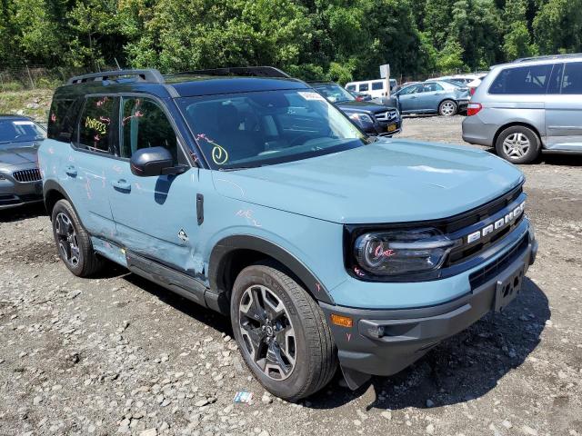 3FMCR9C60NRD55485 - 2022 FORD BRONCO SPO OUTER BANKS BLUE photo 4