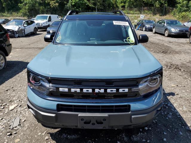 3FMCR9C60NRD55485 - 2022 FORD BRONCO SPO OUTER BANKS BLUE photo 5