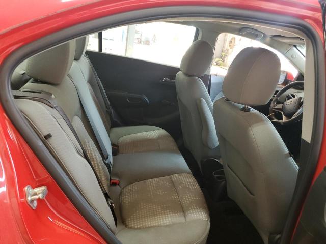 1G1JA5SH0E4243110 - 2014 CHEVROLET SONIC LS RED photo 10