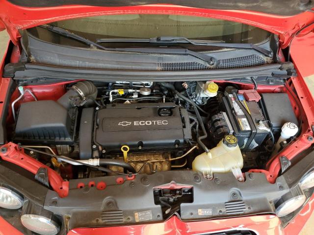 1G1JA5SH0E4243110 - 2014 CHEVROLET SONIC LS RED photo 11