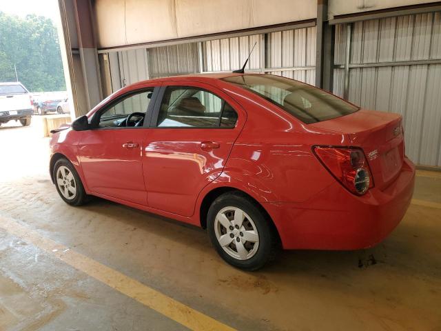 1G1JA5SH0E4243110 - 2014 CHEVROLET SONIC LS RED photo 2