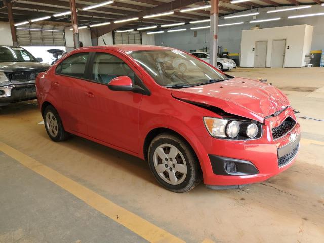 1G1JA5SH0E4243110 - 2014 CHEVROLET SONIC LS RED photo 4