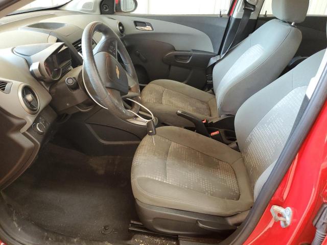 1G1JA5SH0E4243110 - 2014 CHEVROLET SONIC LS RED photo 7