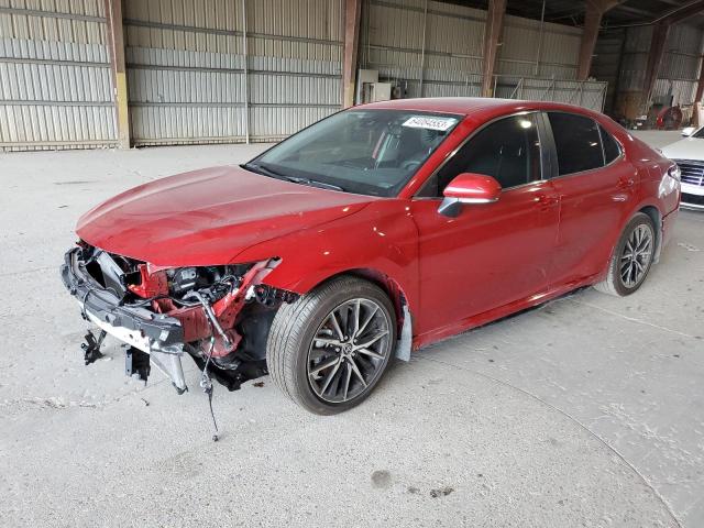 4T1G11AK5PU126418 - 2023 TOYOTA CAMRY SE NIGHT SHADE RED photo 1