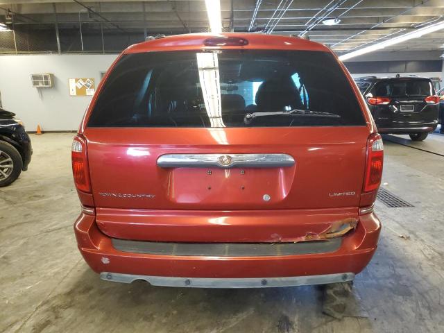 2C8GP64L55R457268 - 2005 CHRYSLER TOWN & COU LIMITED RED photo 6