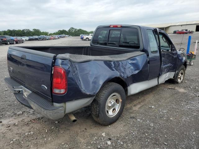 1FTRX17262NB40432 - 2002 FORD F150 BLUE photo 3