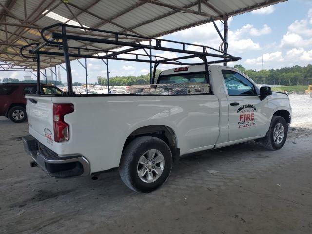 3GCNAAED7NG607827 - 2022 CHEVROLET SILVERADO C1500 WHITE photo 3