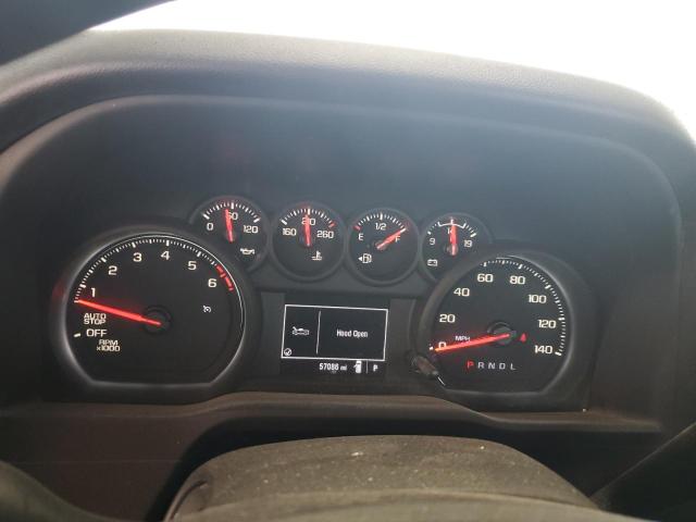 3GCNAAED7NG607827 - 2022 CHEVROLET SILVERADO C1500 WHITE photo 9