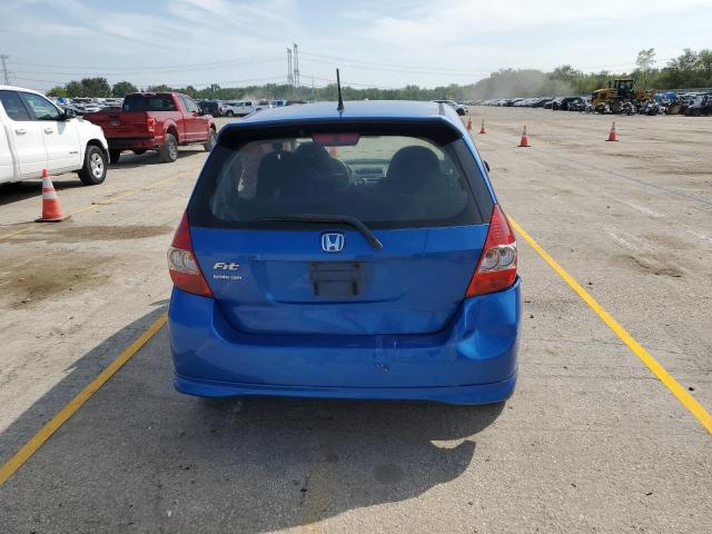 JHMGD38637S018048 - 2007 HONDA FIT S 蓝色 照片 6