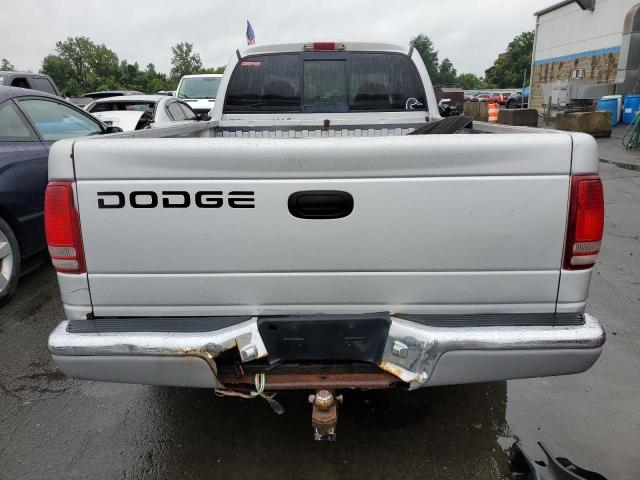 1B7GL22X51S289104 - 2001 DODGE DAKOTA SILVER photo 6