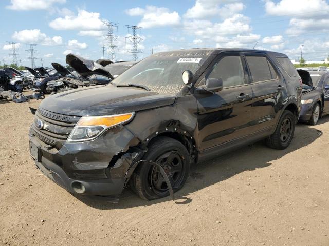 1FM5K8ARXEGC02043 - 2014 FORD EXPLORER POLICE INTERCEPTOR 黑色 照片 1