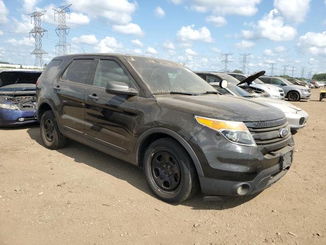 1FM5K8ARXEGC02043 - 2014 FORD EXPLORER POLICE INTERCEPTOR 黑色 照片 4
