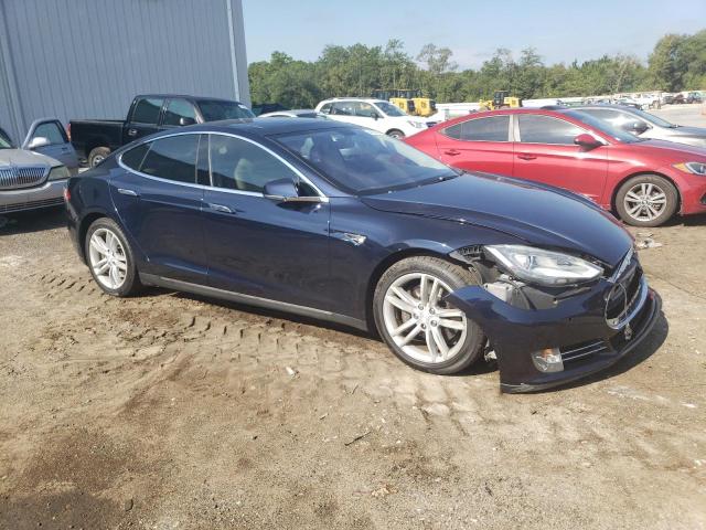5YJSA1CN4DFP26616 - 2013 TESLA MODEL S Կապույտ լուսանկար 4