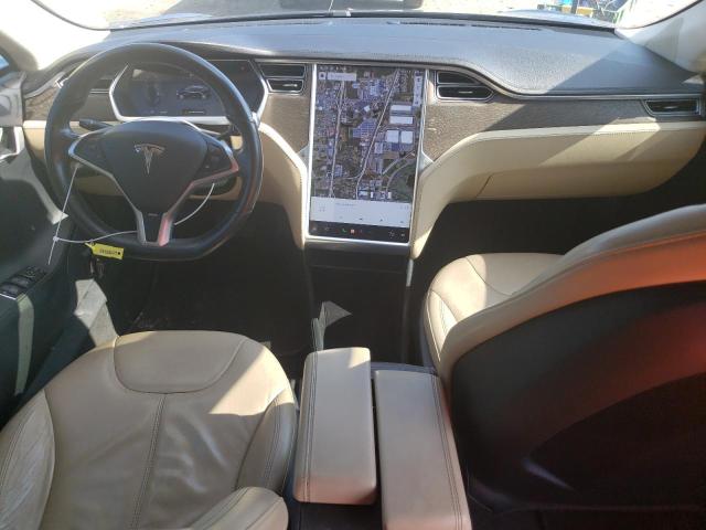 5YJSA1CN4DFP26616 - 2013 TESLA MODEL S Կապույտ լուսանկար 8