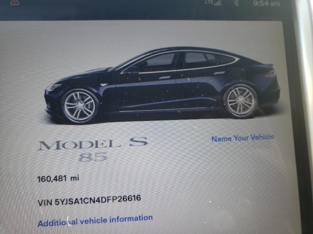 5YJSA1CN4DFP26616 - 2013 TESLA MODEL S Կապույտ լուսանկար 9