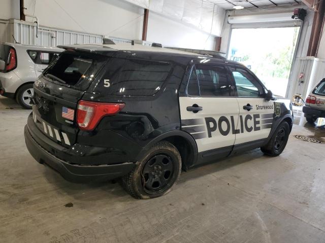 1FM5K8ARXJGC18737 - 2018 FORD EXPLORER POLICE INTERCEPTOR 黑色 照片 3