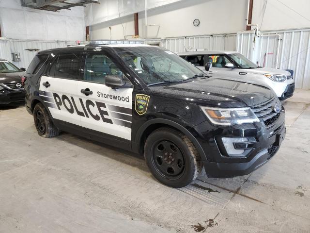 1FM5K8ARXJGC18737 - 2018 FORD EXPLORER POLICE INTERCEPTOR 黑色 照片 4