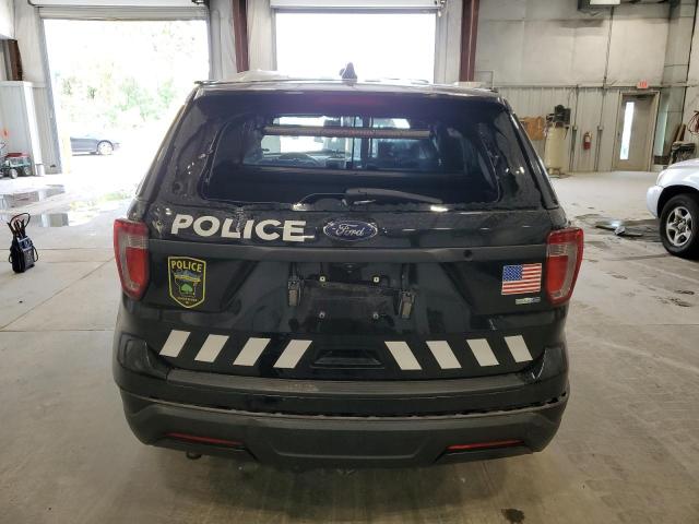 1FM5K8ARXJGC18737 - 2018 FORD EXPLORER POLICE INTERCEPTOR BLACK photo 6