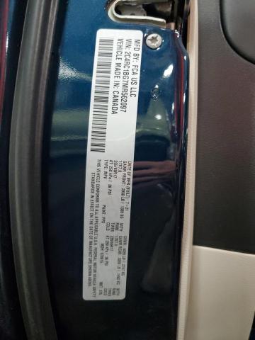 2C4RC1BG7MR562097 - 2021 CHRYSLER PACIFICA TOURING L ლურჯი ფოტო 14