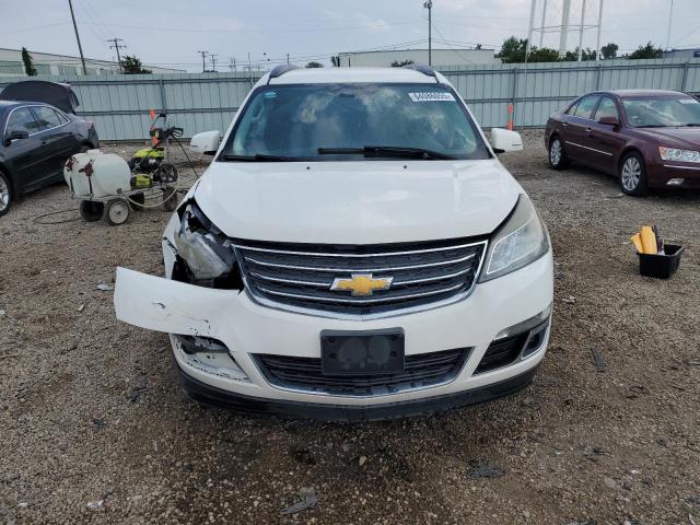 1GNKRGKD5EJ196145 - 2014 CHEVROLET TRAVERSE LT WHITE photo 5