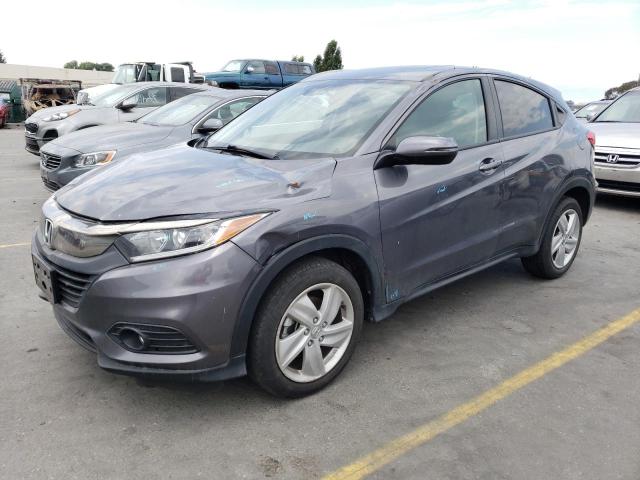 3CZRU6H58KM712779 - 2019 HONDA HR-V EX GRAY photo 1