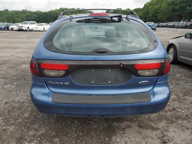 1FAHP58SX2A251063 - 2002 FORD TAURUS SE BLUE photo 6