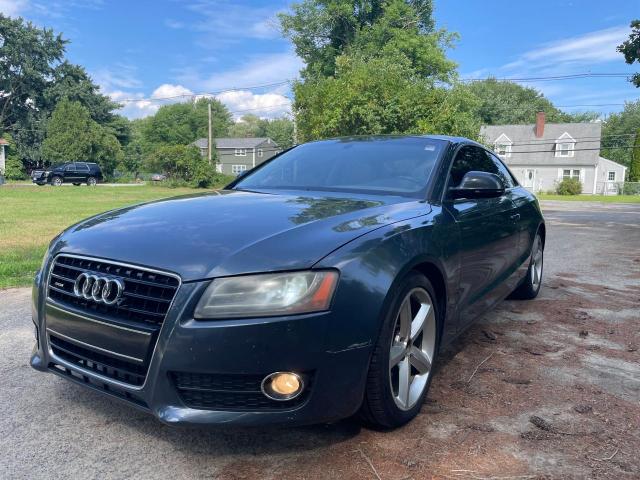 WAUDK78T69A047797 - 2009 AUDI A5 QUATTRO GRAY photo 2