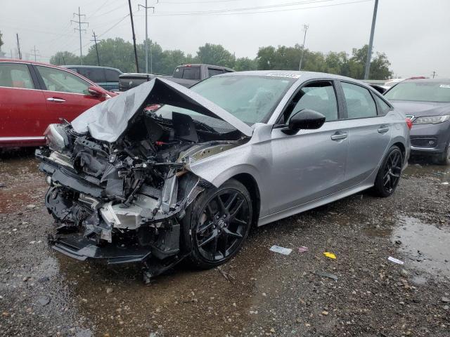 2HGFE2F59NH533155 - 2022 HONDA CIVIC SPORT SILVER photo 1