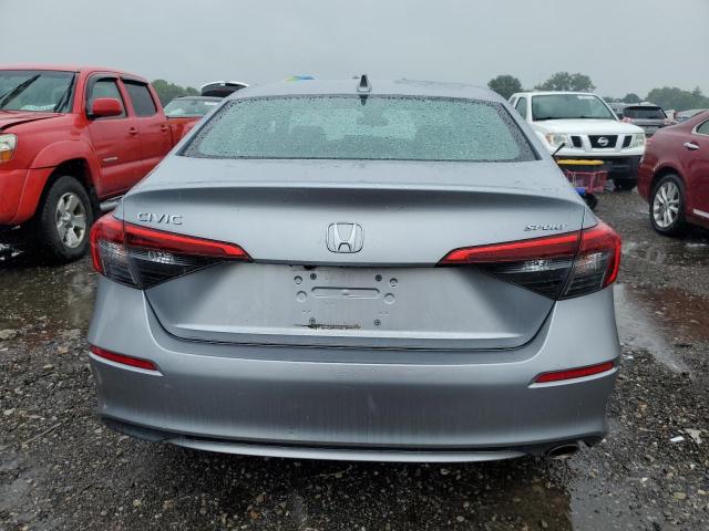 2HGFE2F59NH533155 - 2022 HONDA CIVIC SPORT SILVER photo 6