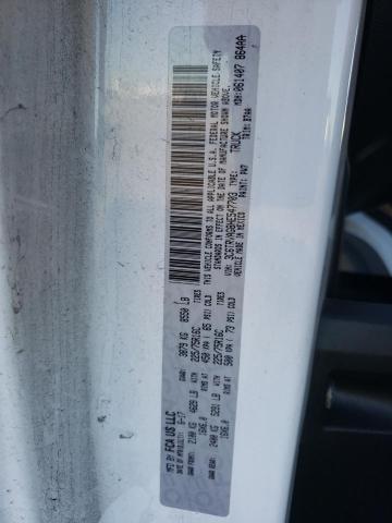 3C6TRVAG8HE547703 - 2017 RAM PROMASTER 1500 STANDARD WHITE photo 10