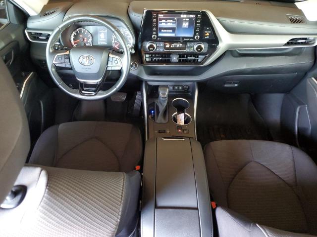 5TDZZRAH2LS002498 - 2020 TOYOTA HIGHLANDER L BLUE photo 8