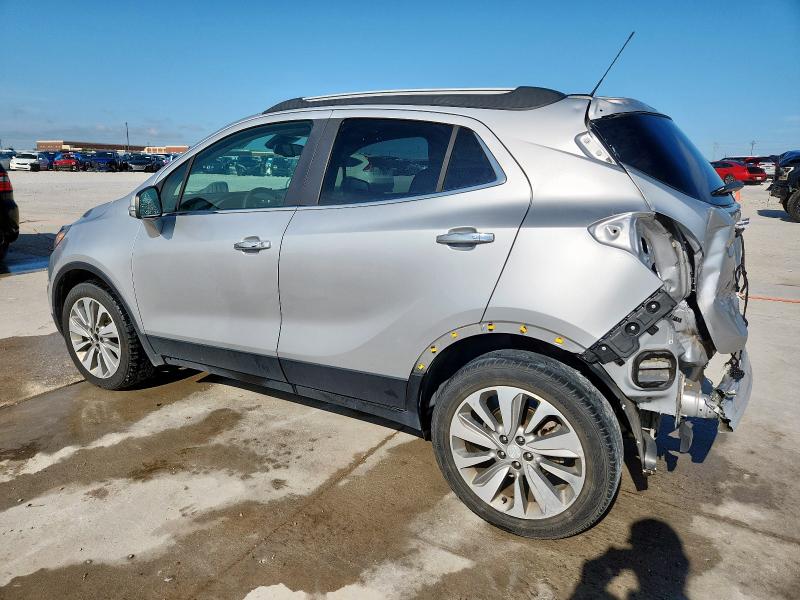 KL4CJASB5KB785390 - 2019 BUICK ENCORE PREFERRED ვერცხლისფერი ფოტო 2