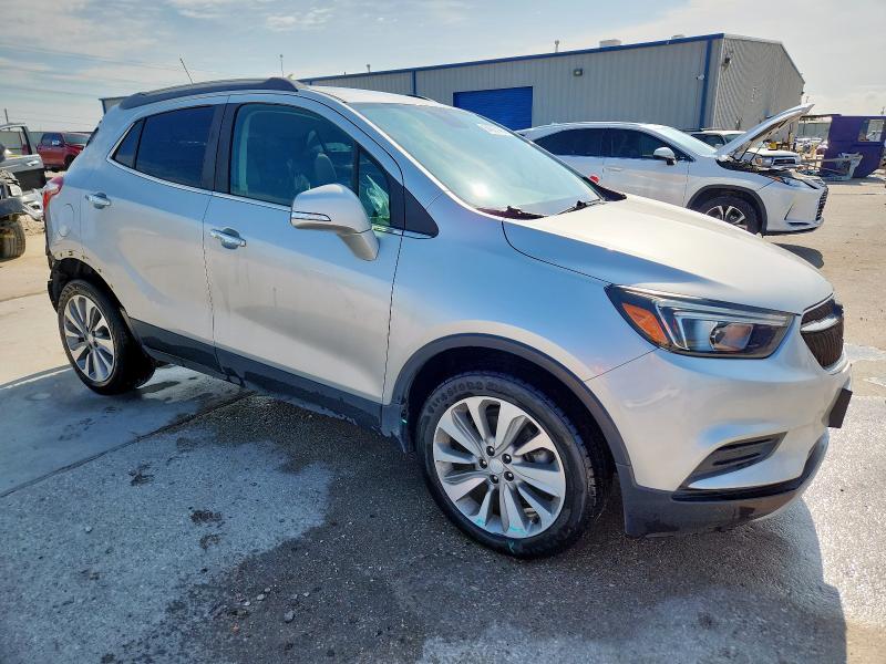 KL4CJASB5KB785390 - 2019 BUICK ENCORE PREFERRED ვერცხლისფერი ფოტო 4