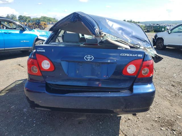 JTDBR32E670127774 - 2007 TOYOTA COROLLA CE BLUE photo 6