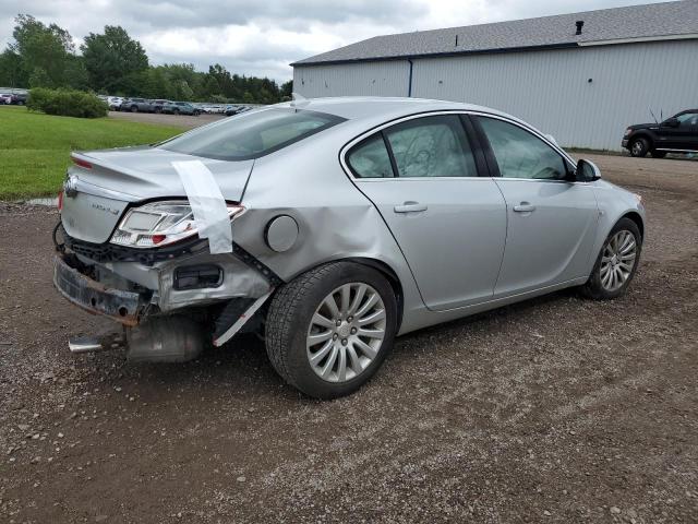W04GV5EV7B1140913 - 2011 BUICK REGAL CXL SILVER photo 3