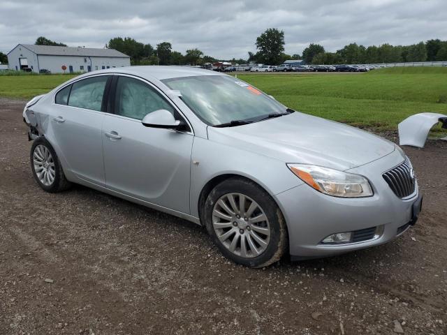 W04GV5EV7B1140913 - 2011 BUICK REGAL CXL SILVER photo 4