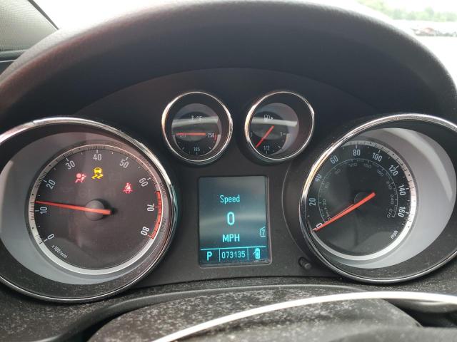 W04GV5EV7B1140913 - 2011 BUICK REGAL CXL SILVER photo 9