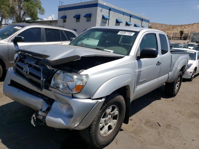 5TEUU4EN7AZ686606 - 2010 TOYOTA TACOMA ACCESS CAB 银色 照片 1