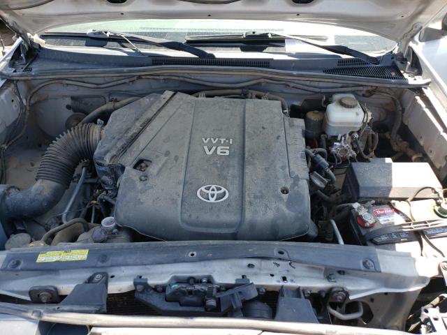5TEUU4EN7AZ686606 - 2010 TOYOTA TACOMA ACCESS CAB 银色 照片 11