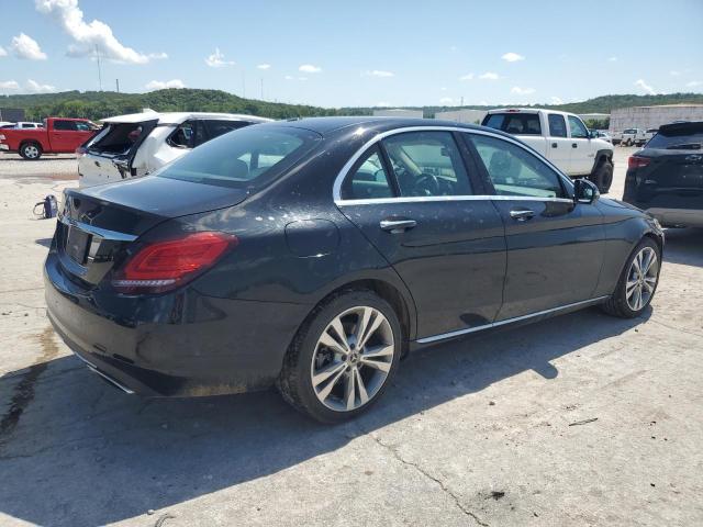 55SWF8DB7KU301340 - 2019 MERCEDES-BENZ C 300 Czarny zdjęcie 3