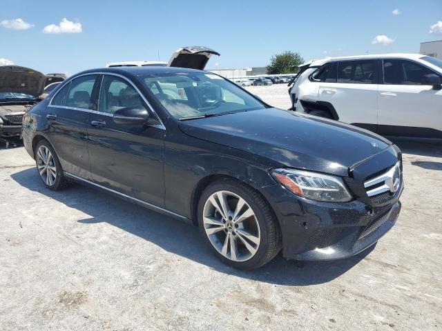 55SWF8DB7KU301340 - 2019 MERCEDES-BENZ C 300 Czarny zdjęcie 4