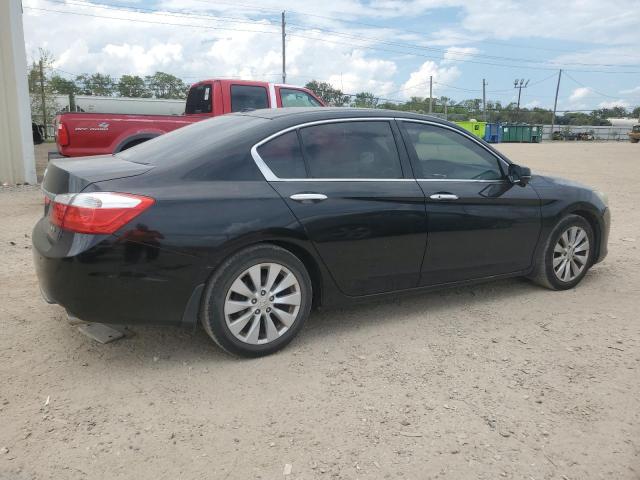 1HGCR3F83DA030113 - 2013 HONDA ACCORD EXL BLUE photo 3