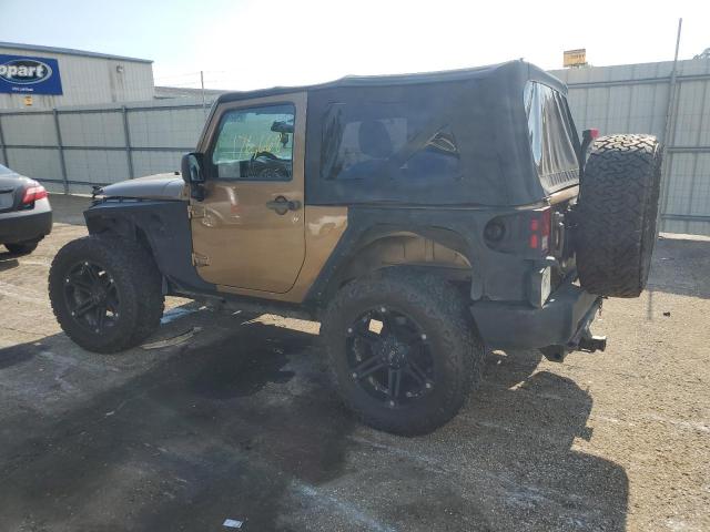 1C4AJWAG0FL595200 - 2015 JEEP WRANGLER SPORT GOLD photo 2