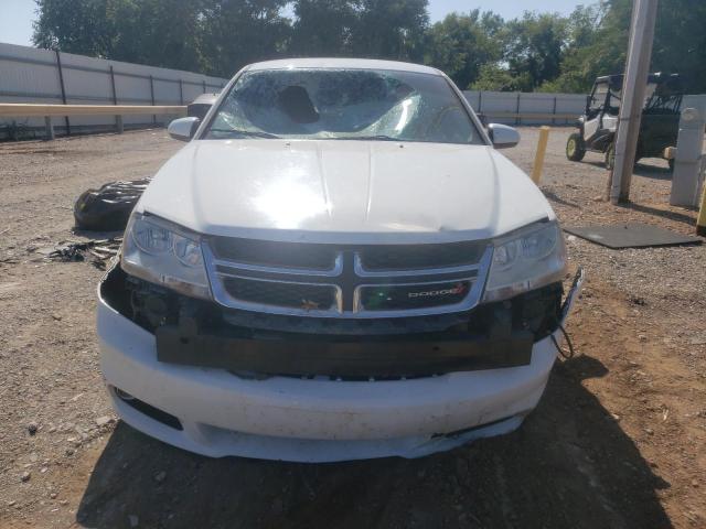 1C3CDZCB0EN228744 - 2014 DODGE AVENGER SXT WHITE photo 5