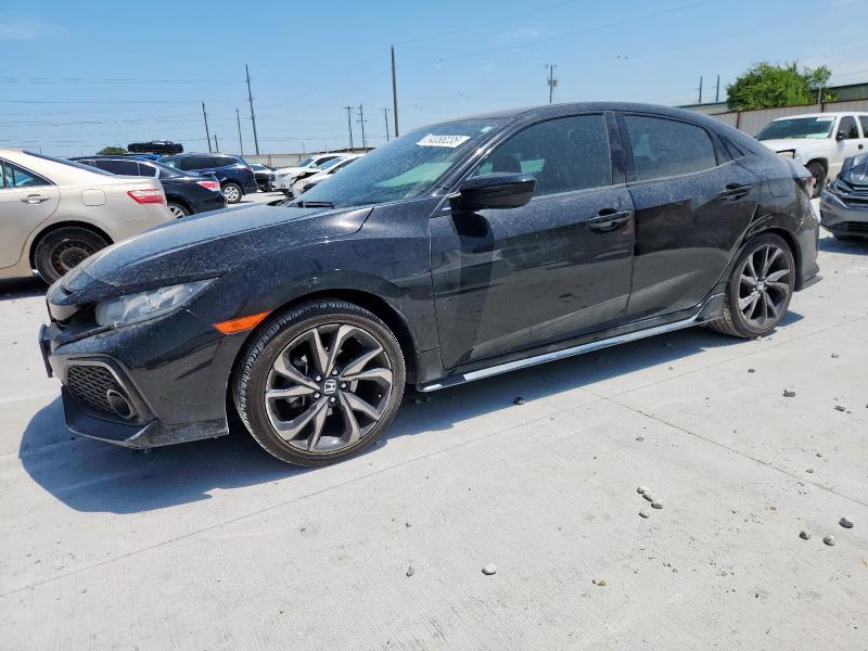 SHHFK7H43HU228509 - 2017 HONDA CIVIC SPORT BLACK photo 1