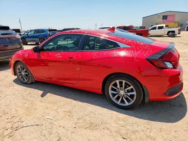 2HGFC3B38KH356416 - 2019 HONDA CIVIC EX წითელი ფოტო 2