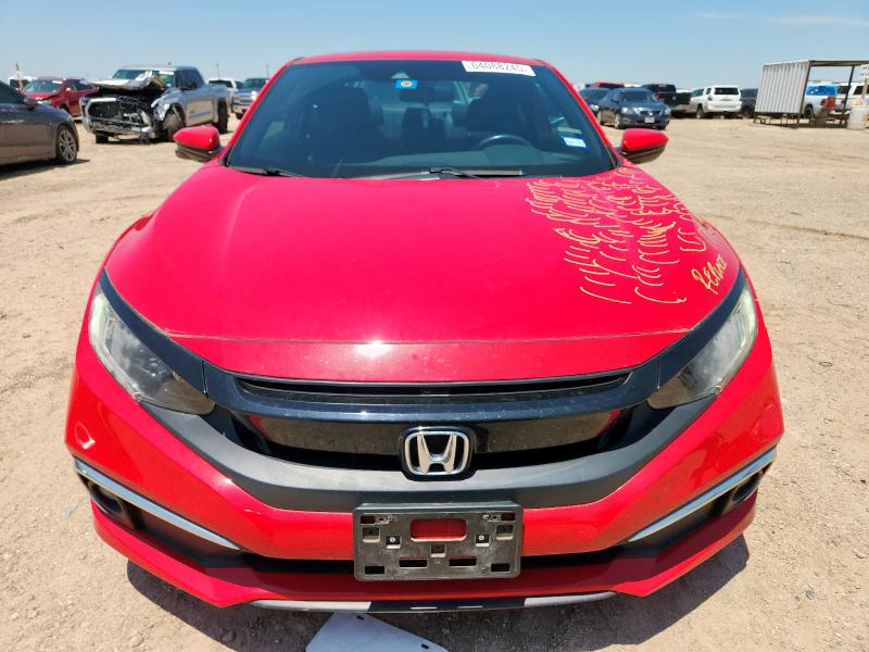 2HGFC3B38KH356416 - 2019 HONDA CIVIC EX წითელი ფოტო 5