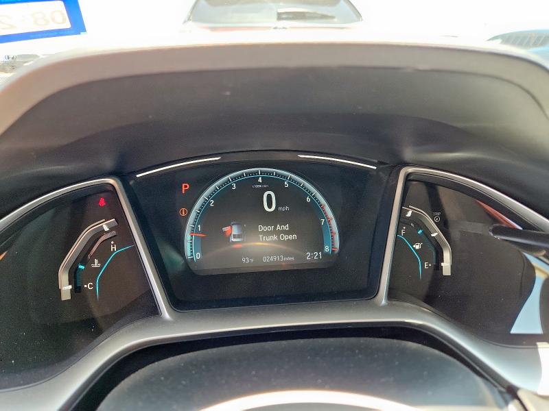 2HGFC3B38KH356416 - 2019 HONDA CIVIC EX წითელი ფოტო 9